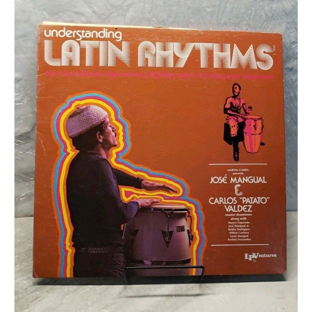 ✨ Jose Mangual & Carlos Patato Valdez Latin Rhythms Vol. 1 Vinyl LP ✨